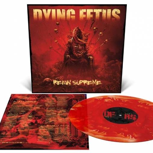 Okładka Dying Fetus - Reign Supreme LP BLOOD RED