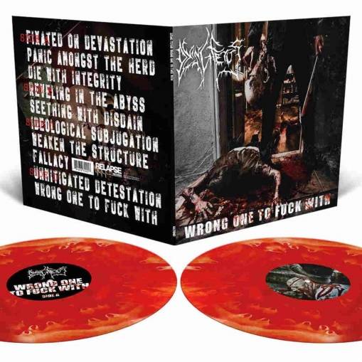 Okładka Dying Fetus - Wrong One To Fuck With LP BLOOD RED