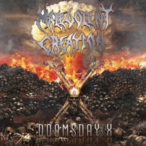Okładka Malevolent Creation - Doomsday X LP GREY