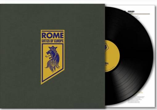 Okładka Rome - Gates Of Europe LP BLACK