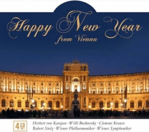 Okładka V/A Karajan Stolz Krauss - Happy New Year From Vienna