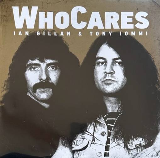 Okładka Ian Gillan Tommy Iommi - WhoCares LP WHITE