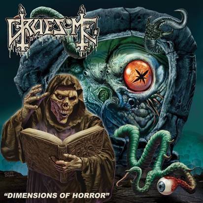 Okładka Gruesome - Dimensions Of Horror LP GREEN