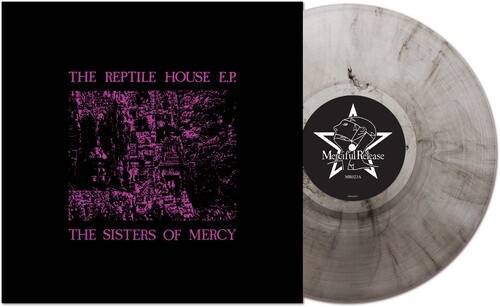 Okładka SISTERS OF MERCY - THE REPTILE HOUSE (SMOKEY MARBLED VINYL 5 TRACK EP RSD 2023)