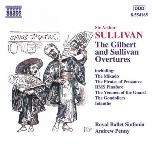 Okładka Sir Arthur Sullivan - The Gilbert And Sullivan Overtures [EX]