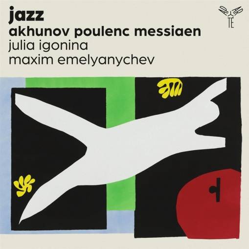 Okładka Akhunov Poulenc Messiaen - Jazz Igonina Emelyanychev