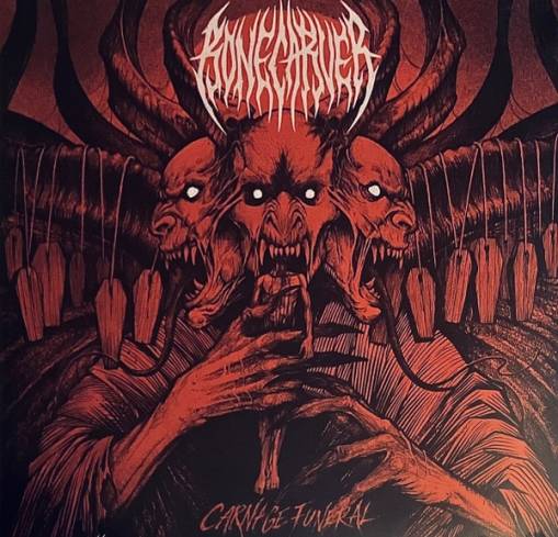 Okładka Bonecarver - Carnage Funeral LP SPLATTER