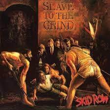 Okładka SKID ROW - SLAVE TO THE GRIND (ORANGE & BLACK MARBLE)