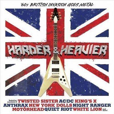 Okładka Dee Snider - Harder & Heavier - 60s British Invasion Goes Metal LP RED BLUE