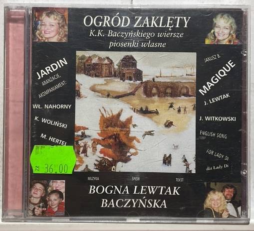 Okładka Bogna Lewtak-Baczyńska - Ogród Zamknięty [EX]