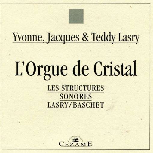 Okładka Yvonne Lasry - L'Orgue de Cristal [EX]