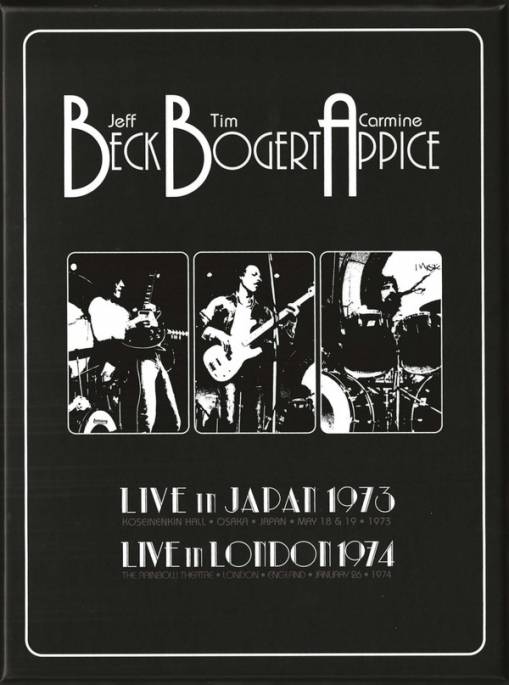 Okładka BECK, BOGERT & APPICE - LIVE 1973 & 1974