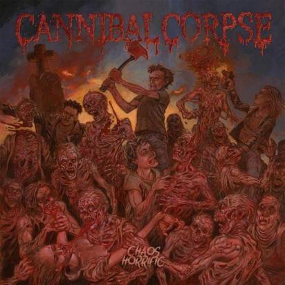 Okładka Cannibal Corpse - Chaos Horrific LP BLACK