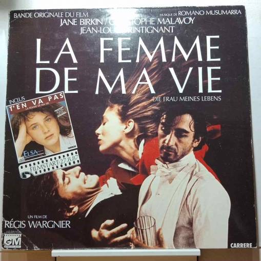 Okładka Romano Musumarra - La Femme De La Vie - Die Frau Meines Lebens (LP) [VG]