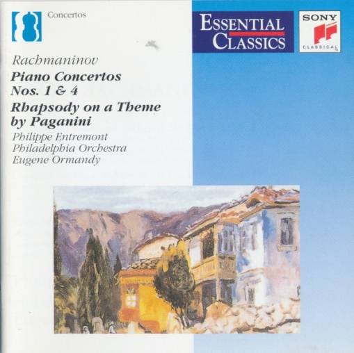 Okładka Sergei Vasilyevich Rachmaninoff - Piano Concertos 1 & 4 / Rhapsody On A Theme By Paganini [EX]