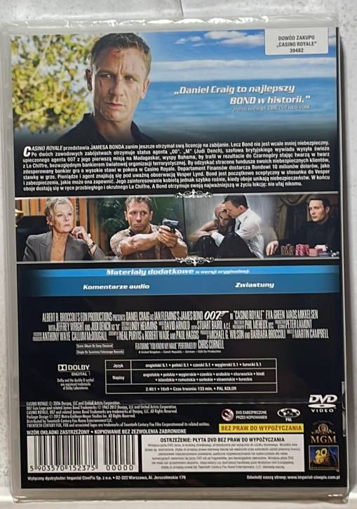 JAMES BOND. CASINO ROYALE (DVD)