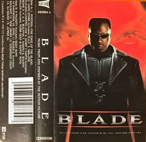 Okładka Various - Blade (Music From And Inspired By The Motion Picture) (MC) [NM]