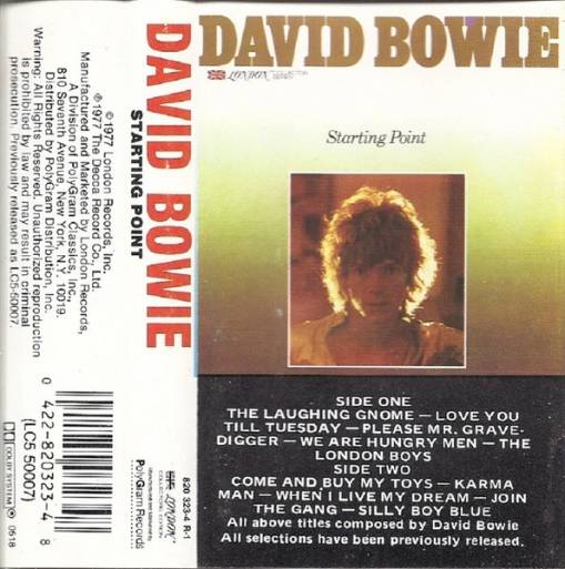 Okładka David Bowie - Starting Point (MC) [NM]