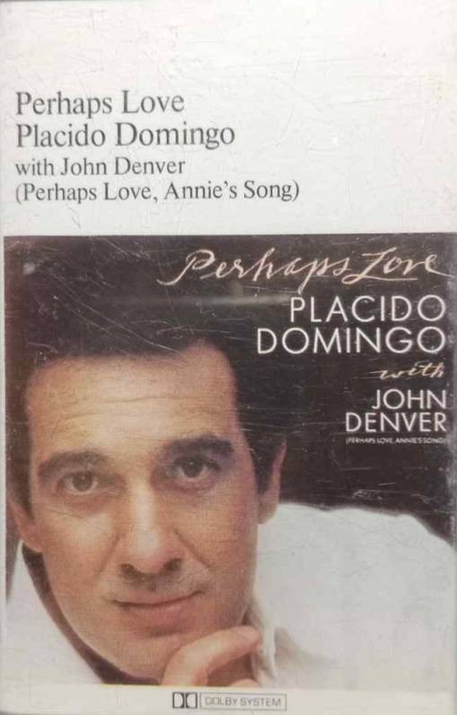 Okładka Placido Domingo - Perhaps Love (MC) [NM]