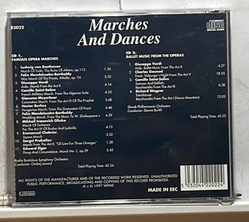 Famous Opera Matrches Ballet Music From the Operas [EX]