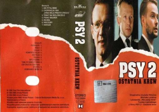 Okładka Michał Lorenc - Psy 2 Ostatnia Krew (MC) [EX]
