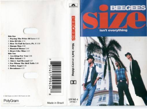 Okładka Bee Gees - Size Isn't Everything (MC) [EX]