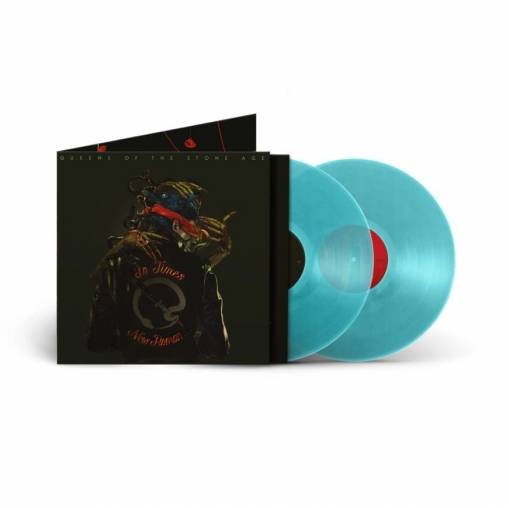 Okładka QUEENS OF THE STONE AGE - In Times New Roman LTD Blue Vinyl QUEENS