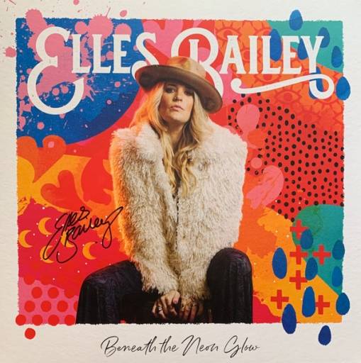 Okładka Bailey, Elles - Beneath The Neon Glow LP WHITE