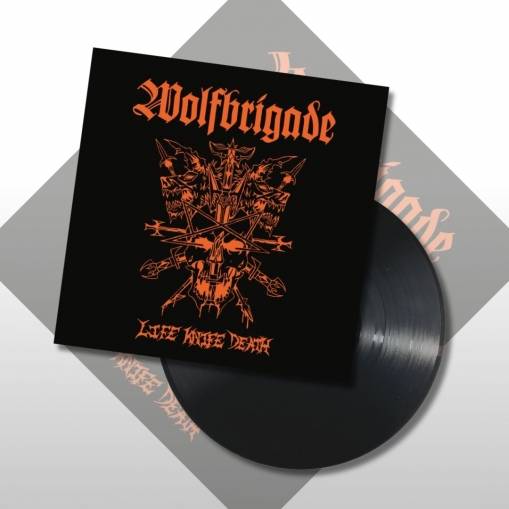 Okładka Wolfbrigade - Life Knife Death LP BLACK