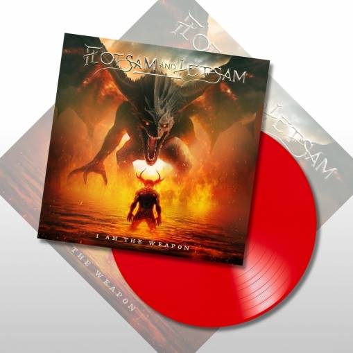 Okładka Flotsam And Jetsam - I Am The Weapon LP RED