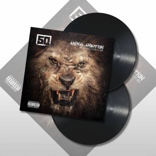 Okładka 50 CENT - ANIMAL AMBITION: AN UNTAMED DESIRE TO WIN 2LP