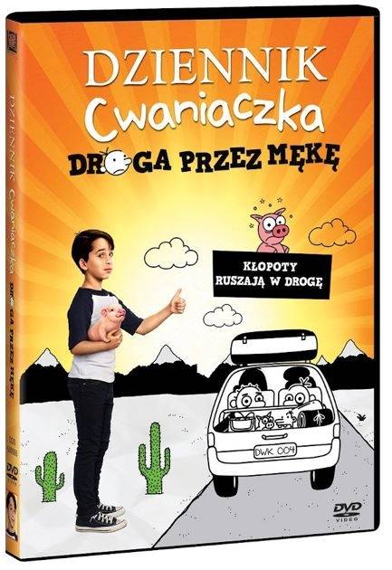 Okładka David Bowers - DZIENNIK CWANIACZKA 4: DROGA PRZEZ MĘKĘ (DVD)