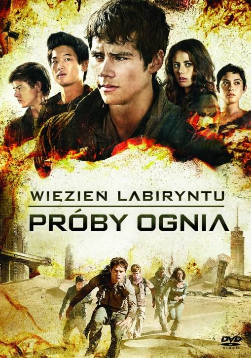 Okładka Wes Ball - WIĘZIEŃ LABIRYNTU: PRÓBY OGNIA (DVD)