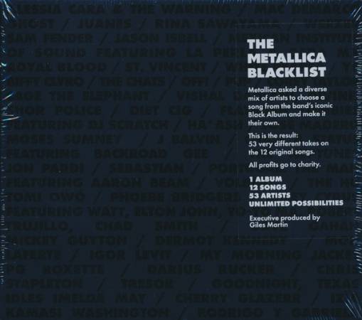 Okładka VARIOUS ARTISTS, METALLICA - THE METALLICA BLACKLIST