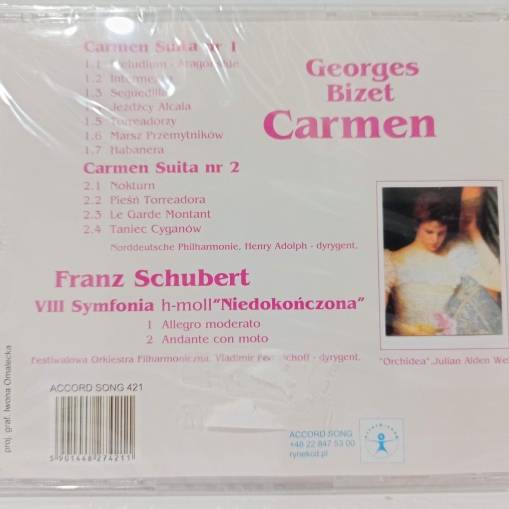 Georges Bizet Carmen Franz Schubert Niedokończona