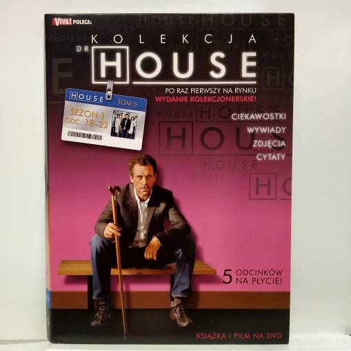 Okładka David Shore - Dr House Sezon 1 Odc.18-22 [EX]