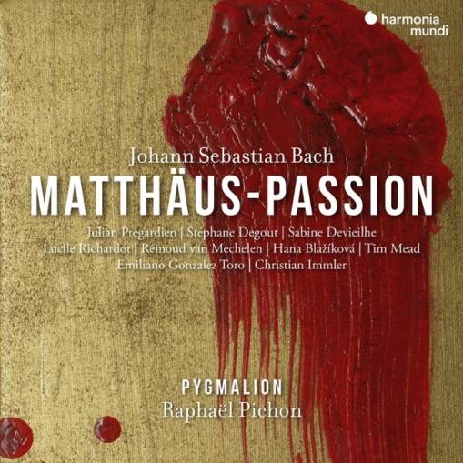 Okładka Bach - Matthaus-Passion BWV 244 Pichon Pygmalion Pregardien Degout