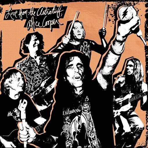 Okładka Alice Cooper - Live From The Astroturf LP+DVD APRICOT