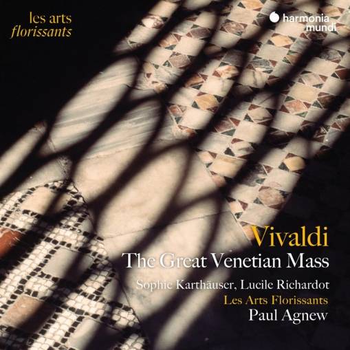 Okładka Vivaldi - The Great Venetian Mass Les Arts Florissants Agnew Karthauser Richardot