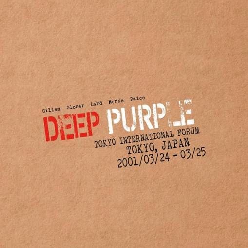 Okładka Deep Purple - Live In Tokyo 2001