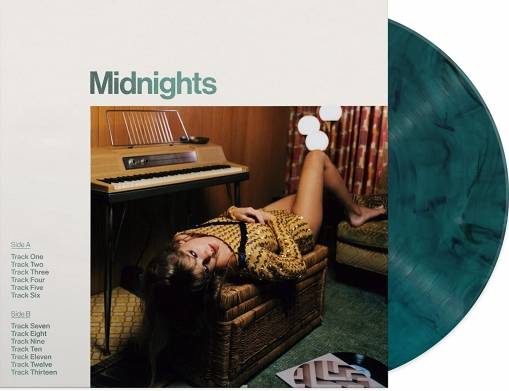 Okładka SWIFT, TAYLOR - MIDNIGHTS (LP JADE GREEN)