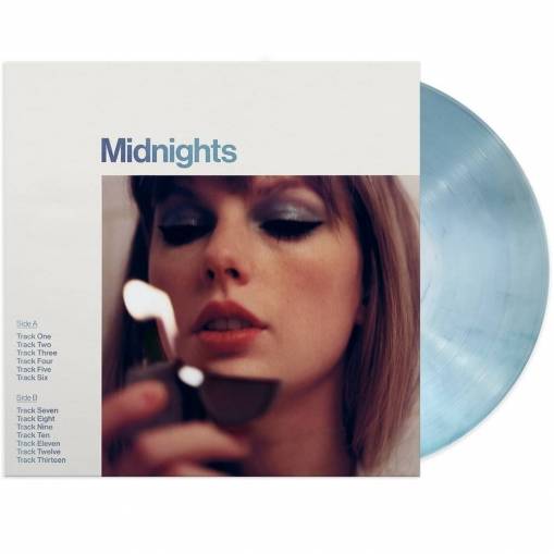 Okładka SWIFT, TAYLOR - MIDNIGHTS (LP MOONSTONE BLUE)