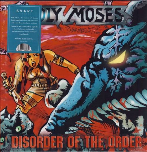 Okładka Holy Moses - Disorder Of The Order LP BLUE