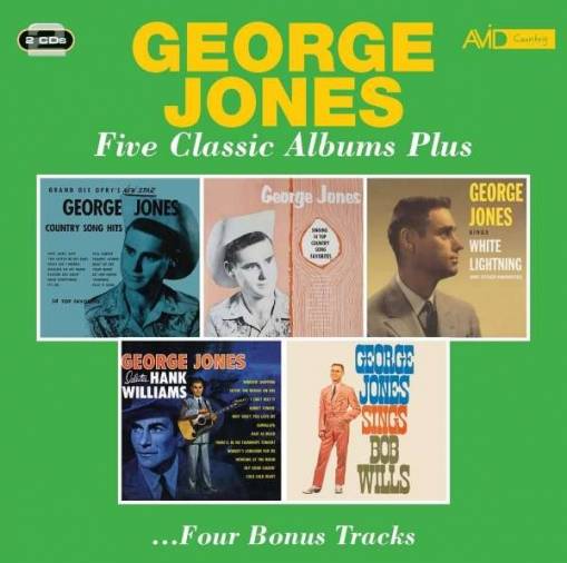 Okładka George Jones - Five Classic Albums Plus