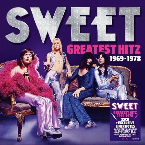 Okładka SWEET - GREATEST HITZ! THE BEST OF SWEET 1969-1978
