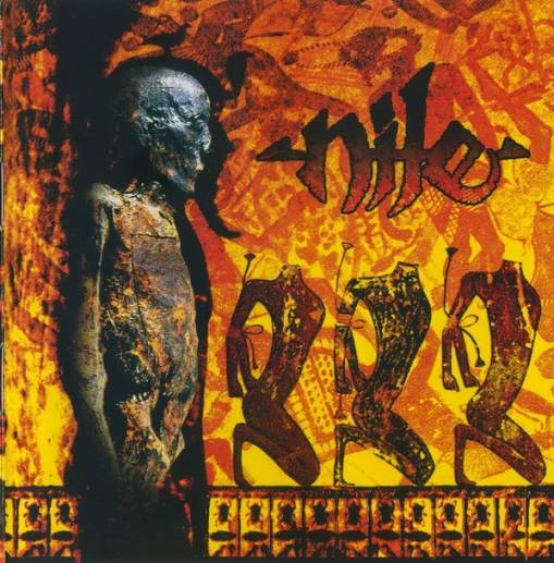 Okładka Nile - Amongst The Catacombs Of Nephren-Ka LP SPLATTER