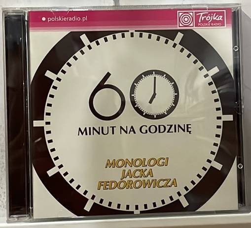 Okładka 60 MINUT NA GODZINĘ  - MONOLOGI JACKA FEDEROWICZA