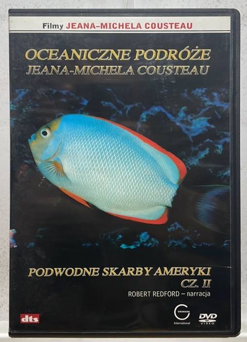 Okładka Jean-Michela- Cousteau - Oceaniczne Podróże - Podwodne skarby ameryki cz 2 [NM]