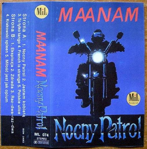 Okładka Maanam - Nocny Patrol (MC) [EX]
