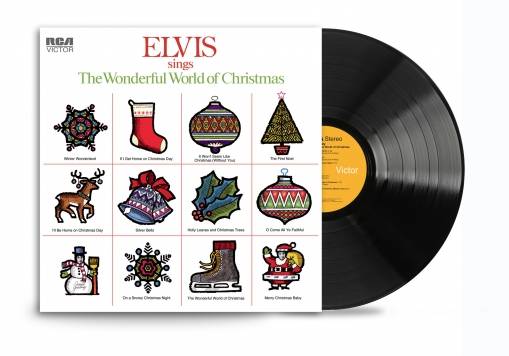 Okładka Elvis Presley - Elvis Sings The Wonderful World of Christmas (LP)